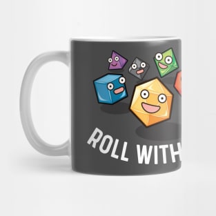 Roll With Us White Mug